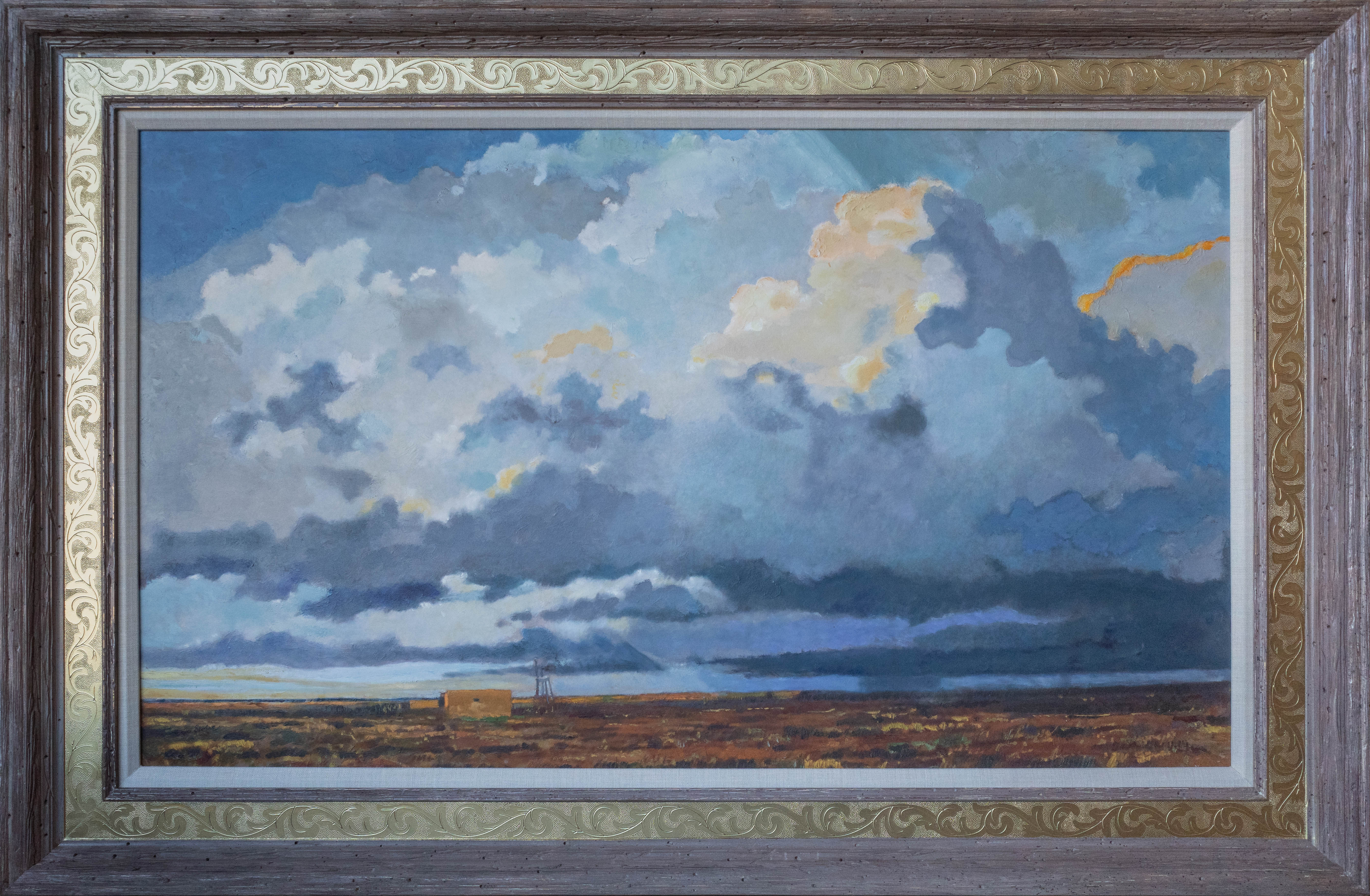 Eric Sloane Painting Title: Approaching Storm On The Plains, 1970